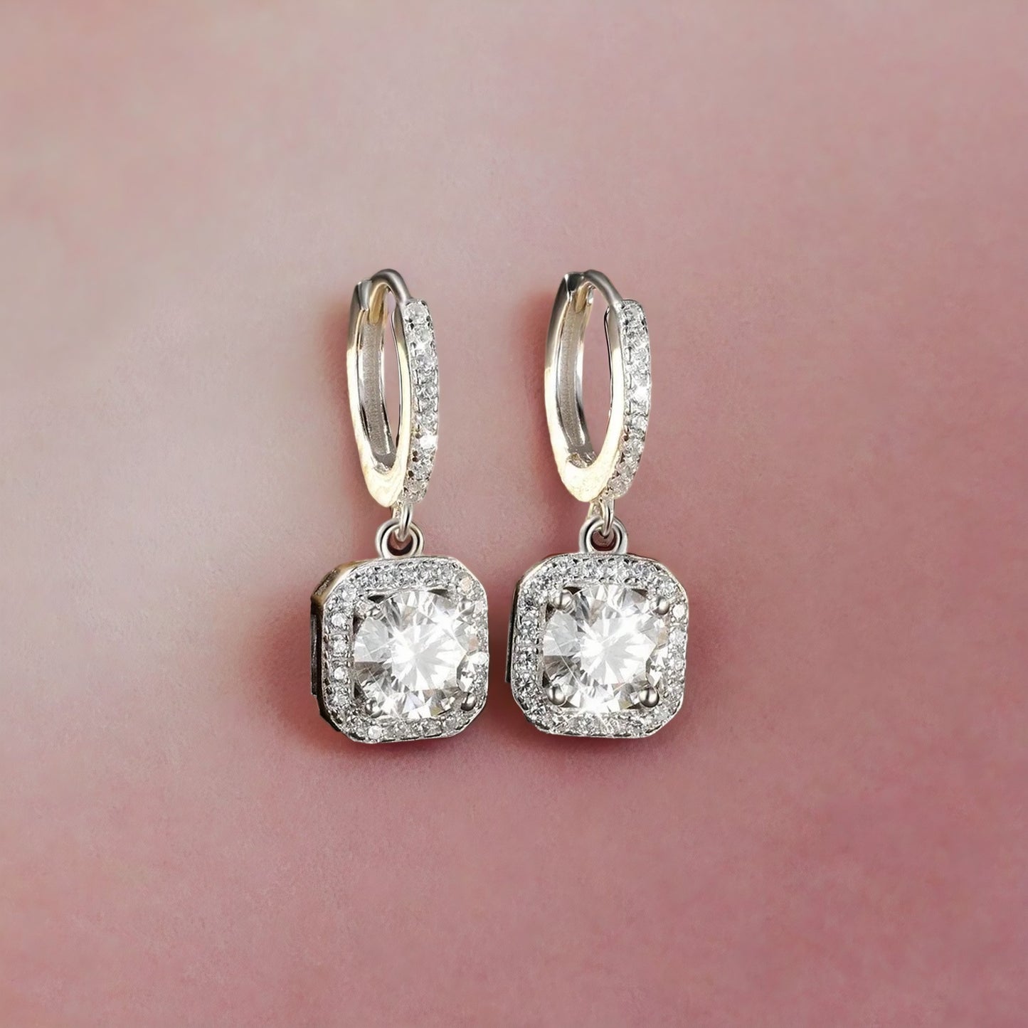 Moissanite Earrings – Elegant Sparkle for Every Occasion