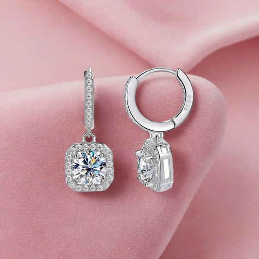 Moissanite Earrings – Elegant Sparkle for Every Occasion